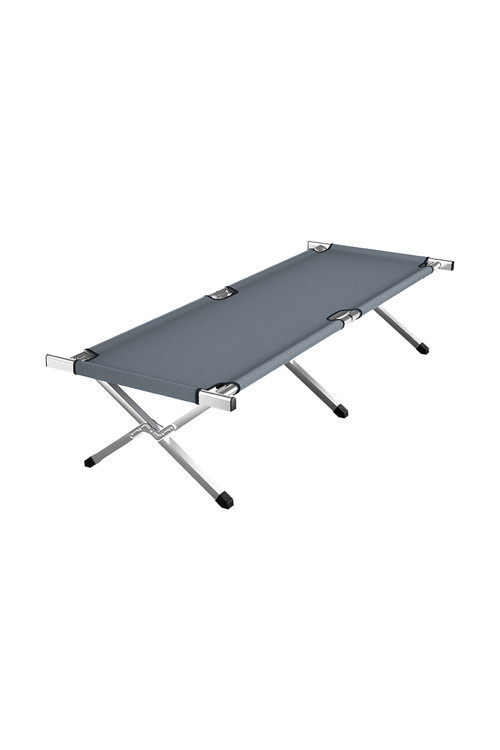 Katlanır Kampet Şezlong | Taşıma Çantalı, 190 cm Dayanıklı Kamp Yatağı, Portatif Kampet