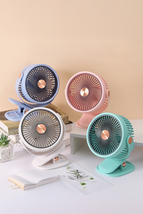 PF Serisi Kıskaçlı Taşınabilir Masaüstü Fan | USB Şarjlı, Sessiz, Mini Klipsli Fan