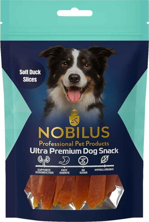 Köpek Ödül Maması Yumuşak Ördek Dilimleri 80 Gr