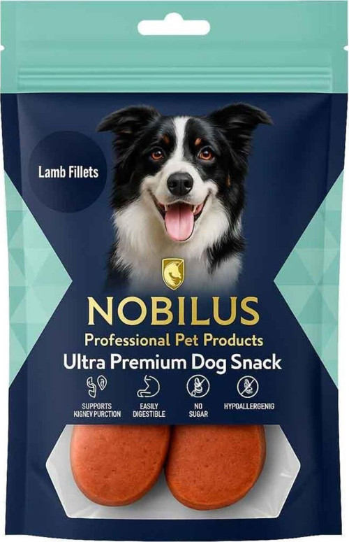 Köpek Ödül Maması Kuzu Etli Dilimler 80 Gr