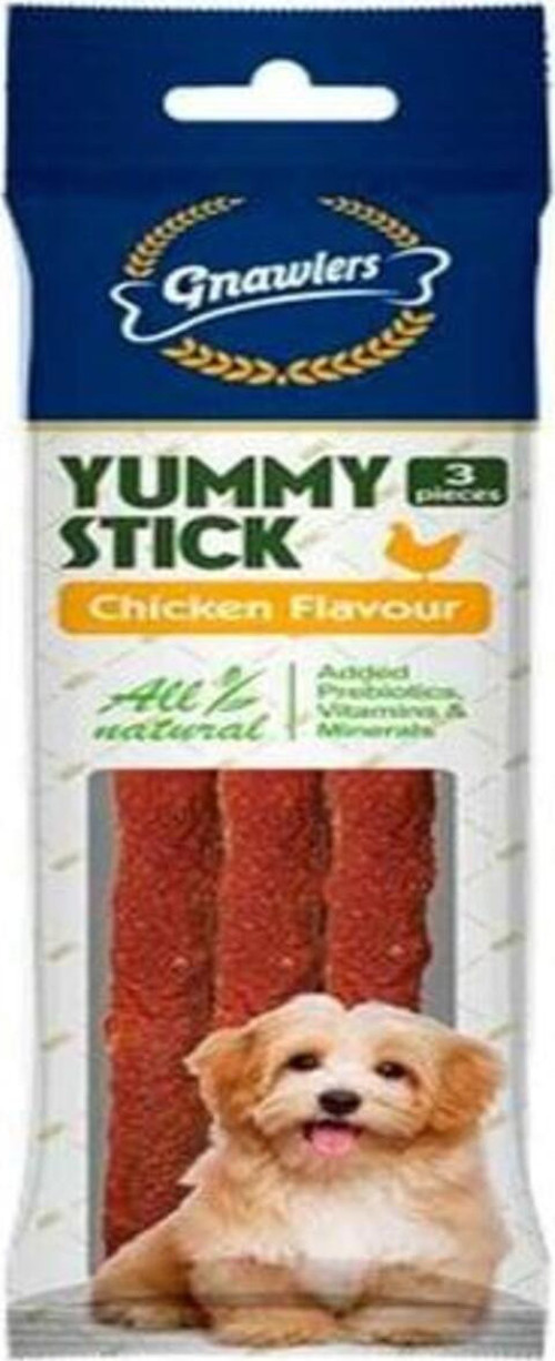 Yummy Köpek Ödülü Tavuklu 3'lü Paket