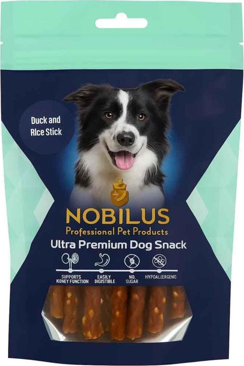 Köpek Ödül Maması Ördek ve Pirinçli Çubuklar 80 Gr