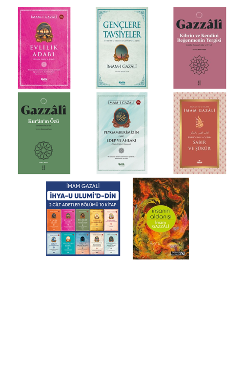 İmam Gazali Evlilik Adabı +7 Adet Kitap Set