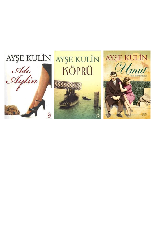 Ayşe Kulin Adı Aylin +2 Adet Kitap Set