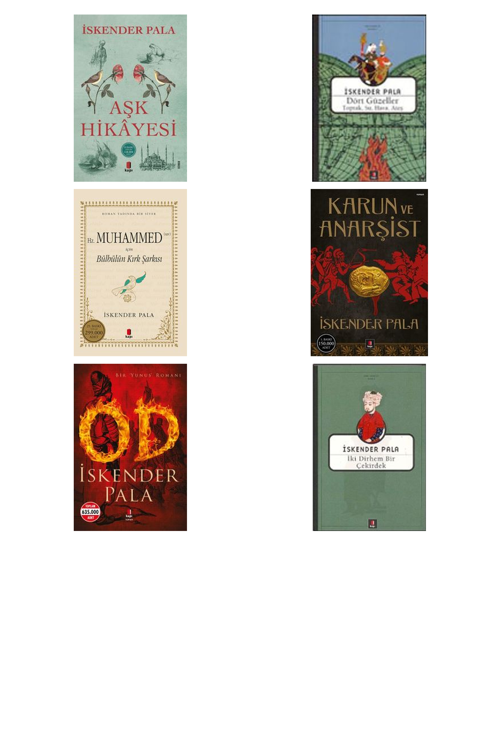 Prof. Dr. İskender Pala Aşk Hikayesi +5 Adet Kitap Set