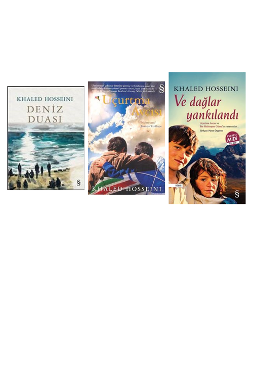 Khaled Hosseini Deniz Duası +2 Adet Kitap Set