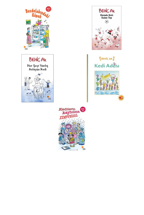 Behiç Ak Buzdolabındaki Köpek +4 Adet Kitap Set