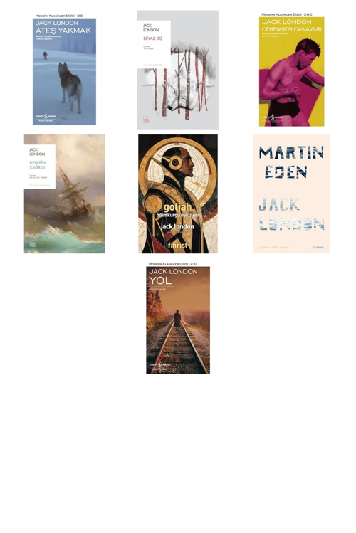 Jack London Ateş Yakmak +6 Adet Kitap Set