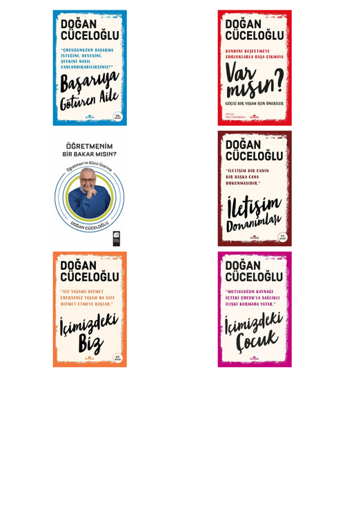 Doğan Cüceloğlu Başarıya Götüren Aile +5 Adet Kitap Set
