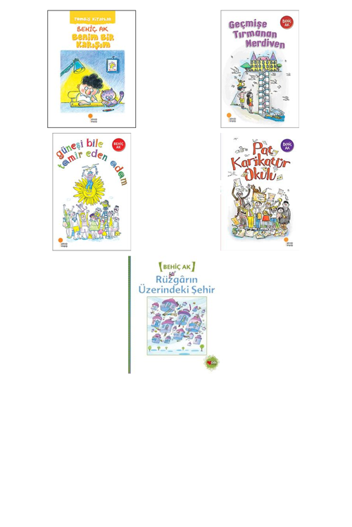 Behiç Ak Benim Bir Karışım / Tombiş Kitaplar 1 +4 Adet Kitap Set