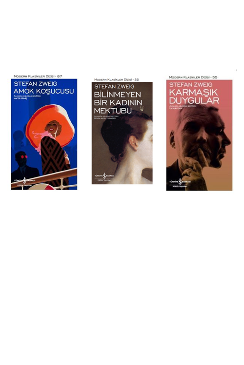 Stefan Zweig Amok Koşucusu +2 Adet Kitap Set