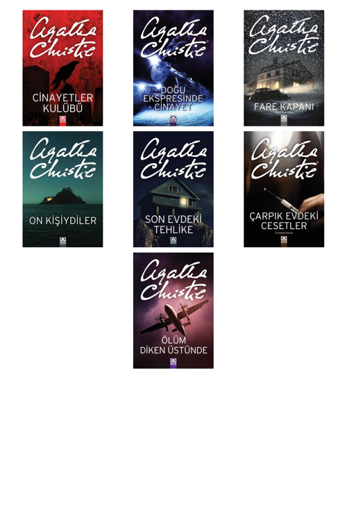 Agatha Christie Cinayetler Kulübü +6 Adet Kitap Set