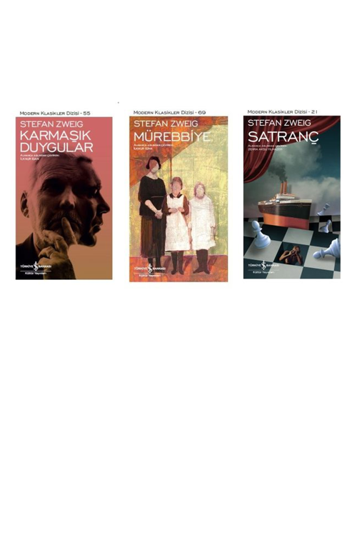Stefan Zweig Karmaşık Duygular +2 Adet Kitap Set