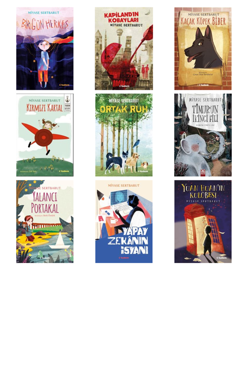 Miyase Sertbarut Bir Gün Herkes... +8 Adet Kitap Set