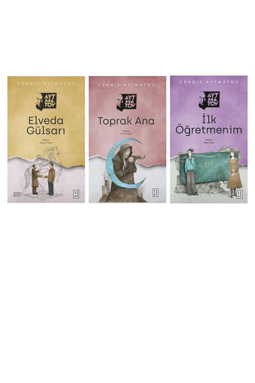 Cengiz Aytmatov Elveda Gülsarı +2 Adet Kitap Set
