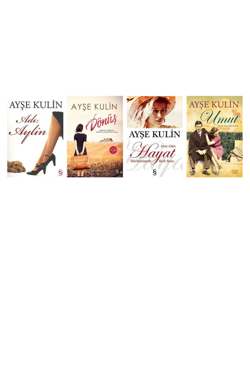 Ayşe Kulin Adı Aylin +3 Adet Kitap Set