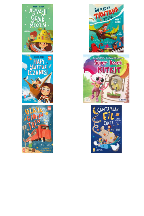Mert Arık Ayvayı Yedik Müzesi +5 Adet Kitap Set