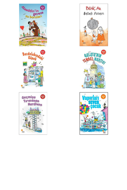Behiç Ak Alaaddin'in Geveze Su Boruları +5 Adet Kitap Set