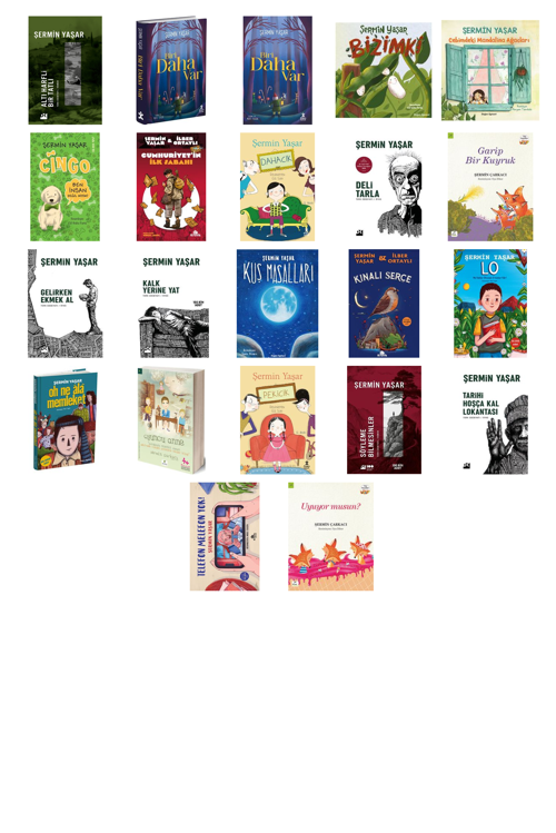 Şermin Yaşar Altı Harfli Bir Tatlı +21 Adet Kitap Set