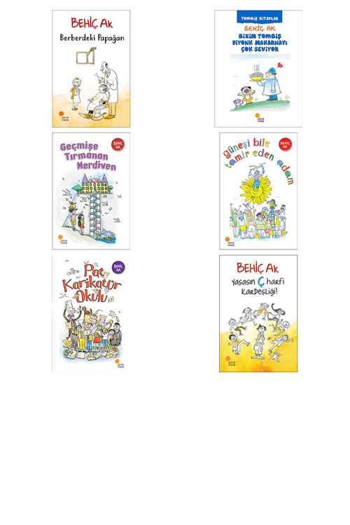 Behiç Ak Berberdeki Papağan +5 Adet Kitap Set