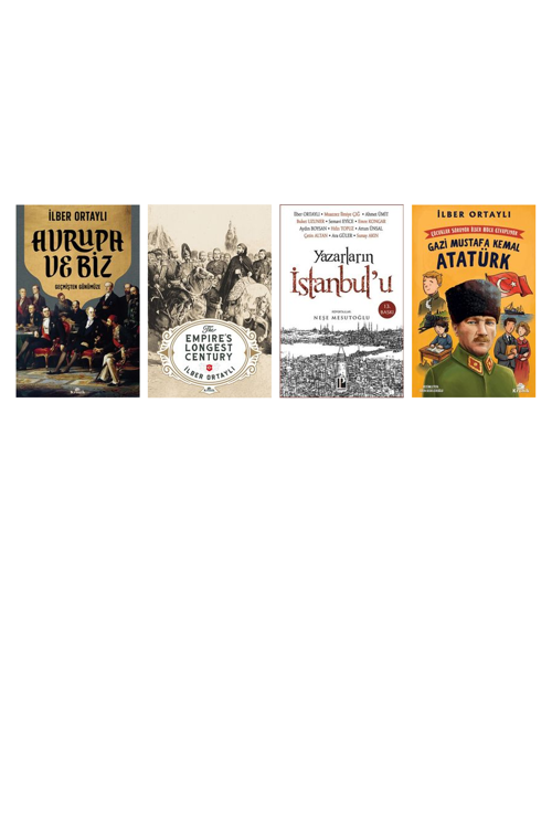 Prof. Dr. İlber Ortaylı,Şermin Yaşar Avrupa ve Biz & Geçmişten Günümüze +3 Adet Kitap Set