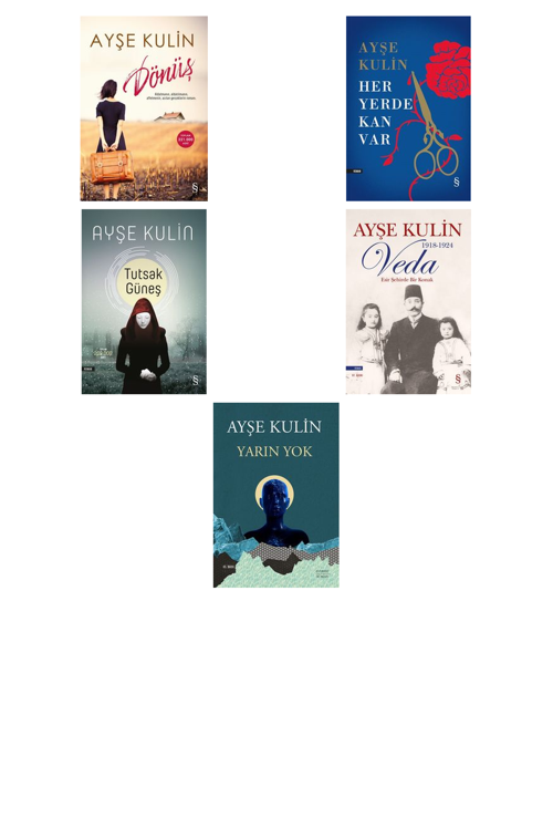 Ayşe Kulin Dönüş +4 Adet Kitap Set
