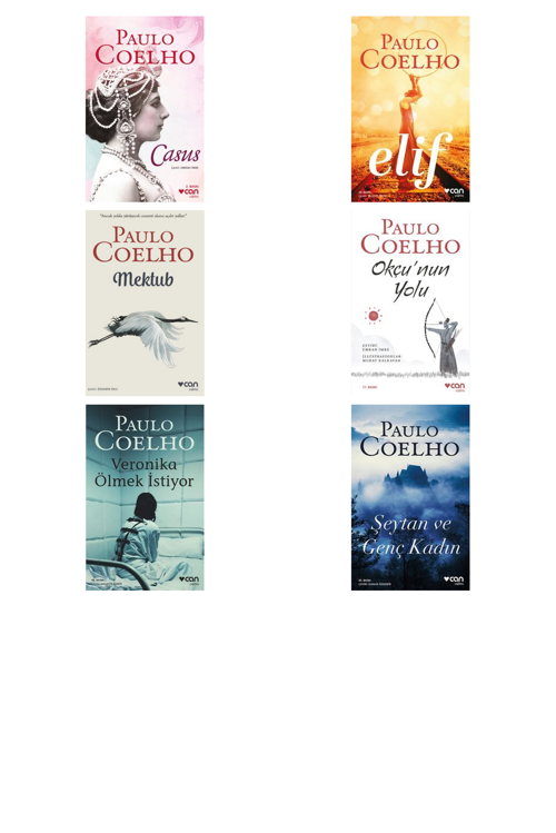 Paulo Coelho Casus +5 Adet Kitap Set
