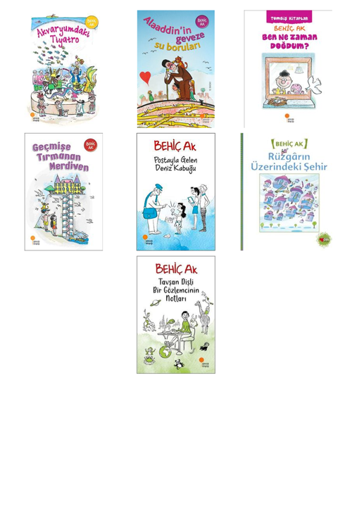 Behiç Ak Akvaryumdaki Tiyatro +6 Adet Kitap Set