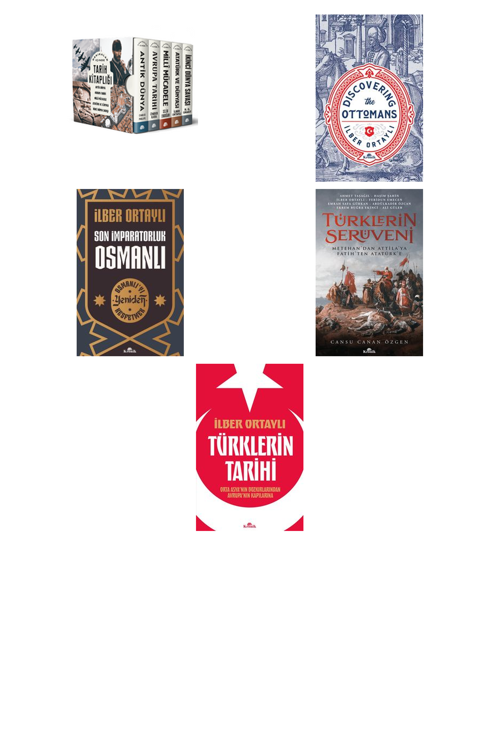 Prof. Dr. İlber Ortaylı,Şermin Yaşar Dakikalar İçinde Tarih Kitaplığı (Kutulu +4 Adet Kitap Set