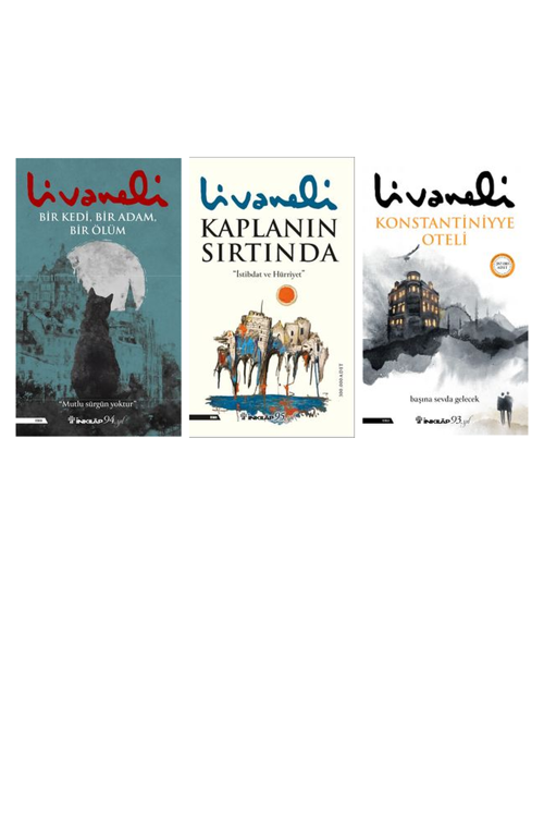 Zülfü Livaneli Bir Kedi, Bir Adam, Bir Ölüm +2 Adet Kitap Set