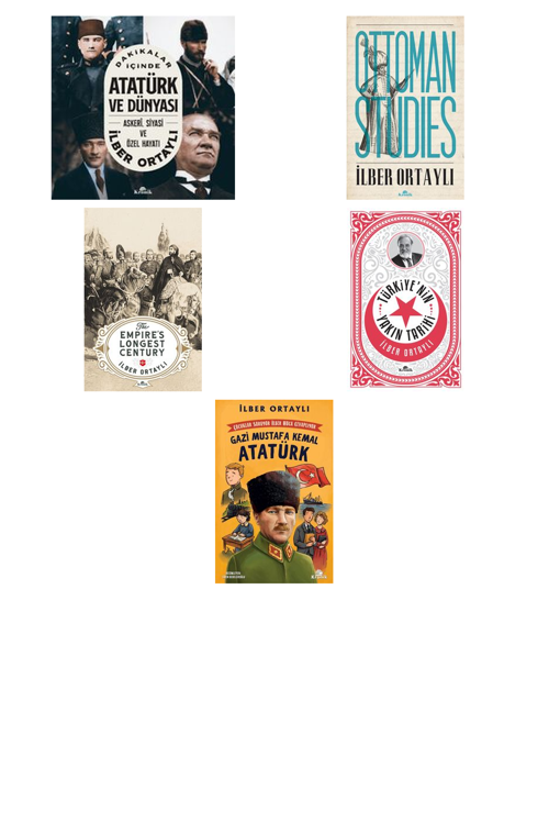 Prof. Dr. İlber Ortaylı,Şermin Yaşar Dakikalar İçinde Atatürk ve Dünyası & As +4 Adet Kitap Set
