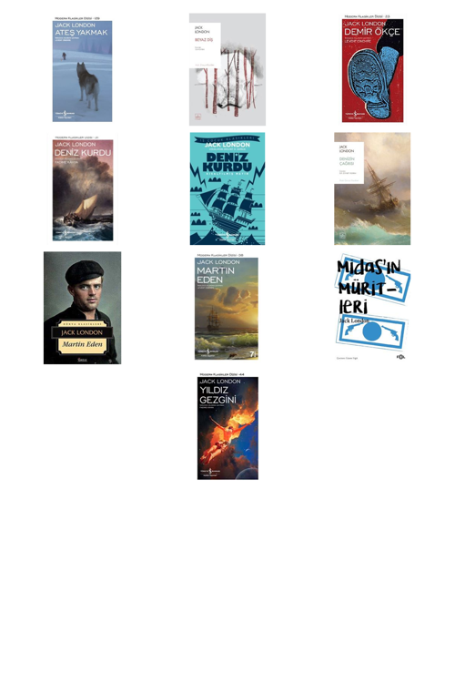 Jack London Ateş Yakmak +9 Adet Kitap Set