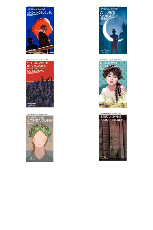 Stefan Zweig Amok Koşucusu +5 Adet Kitap Set