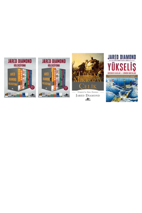 Jared Diamond Jared Diamond Koleksiyonu Kutulu Özel Se +3 Adet Kitap Set