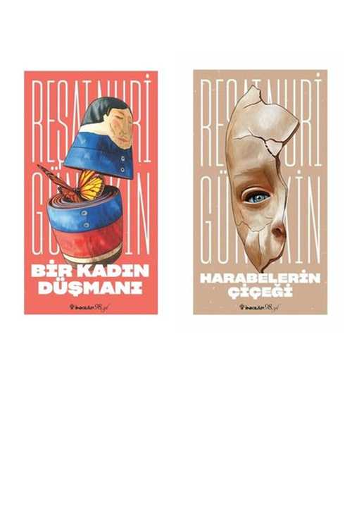 Reşat Nuri Güntekin Bir Kadın Düşmanı +1 Adet Kitap Set
