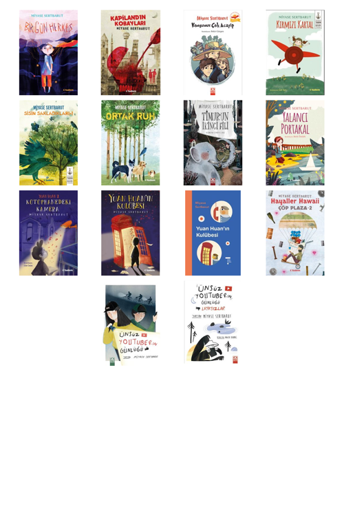 Miyase Sertbarut Bir Gün Herkes... +13 Adet Kitap Set