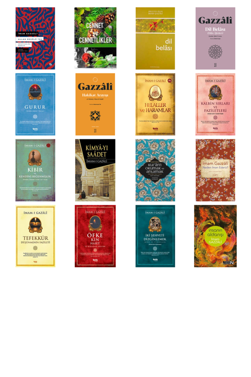 İmam Gazali Allah Resûlü İsa & Hristiyanlığa Reddiye +15 Adet Kitap Set