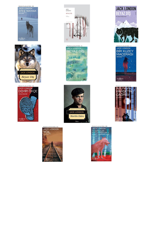 Jack London Ateş Yakmak +10 Adet Kitap Set