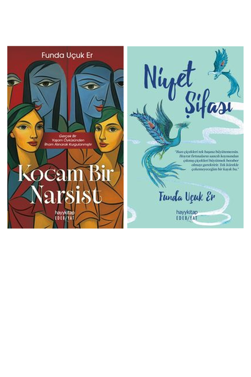 Funda Uçuk Er Kocam Bir Narsist +1 Adet Kitap Set