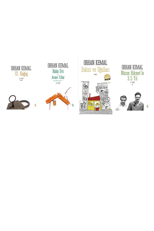Orhan Kemal 72. Koğuş +3 Adet Kitap Set