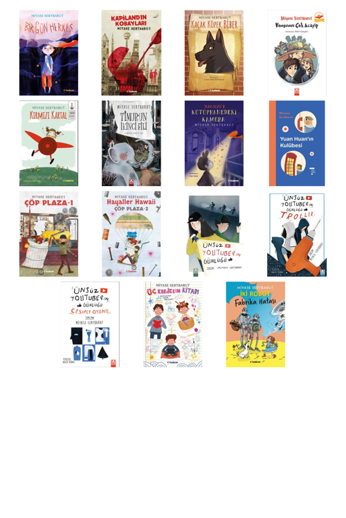 Miyase Sertbarut Bir Gün Herkes... +14 Adet Kitap Set