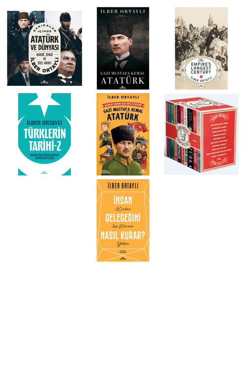 Prof. Dr. İlber Ortaylı,Şermin Yaşar Dakikalar İçinde Atatürk ve Dünyası & As +6 Adet Kitap Set