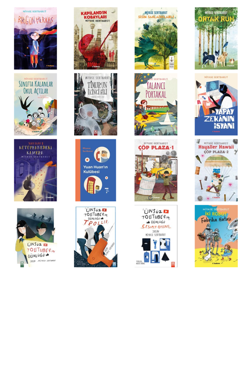 Miyase Sertbarut Bir Gün Herkes... +15 Adet Kitap Set
