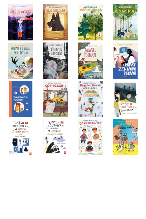 Miyase Sertbarut Bir Gün Herkes... +15 Adet Kitap Set