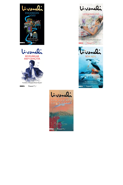 Zülfü Livaneli Engereğin Gözü +4 Adet Kitap Set