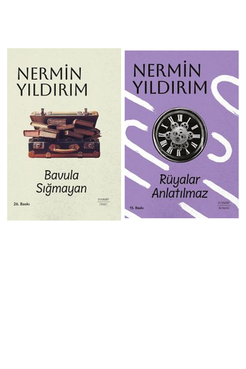 Nermin Yıldırım Bavula Sığmayan (Ciltli) +1 Adet Kitap Set