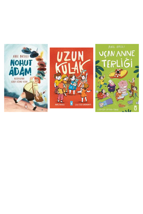 Anıl Basılı Nohut Adam +2 Adet Kitap Set