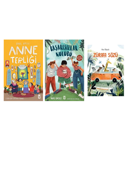 Anıl Basılı Anne Terliği +2 Adet Kitap Set