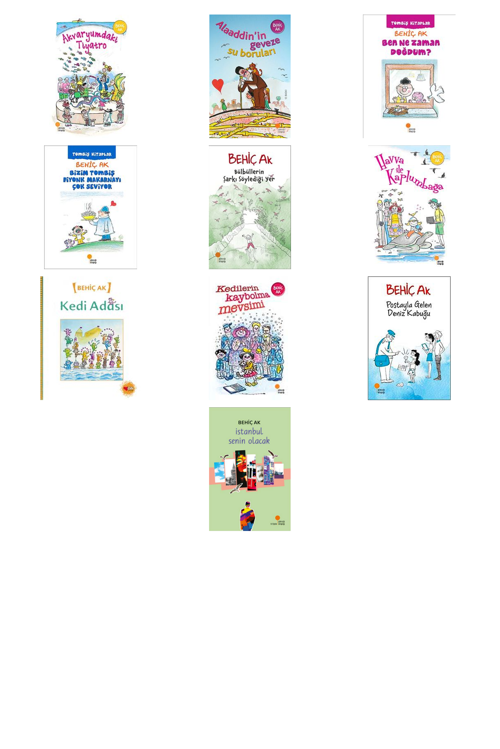 Behiç Ak Akvaryumdaki Tiyatro +9 Adet Kitap Set