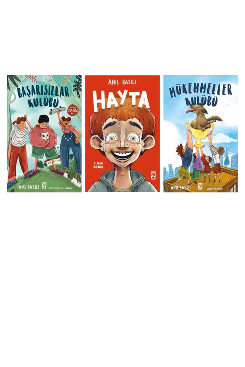 Anıl Basılı Başarısızlar Kulübü +2 Adet Kitap Set
